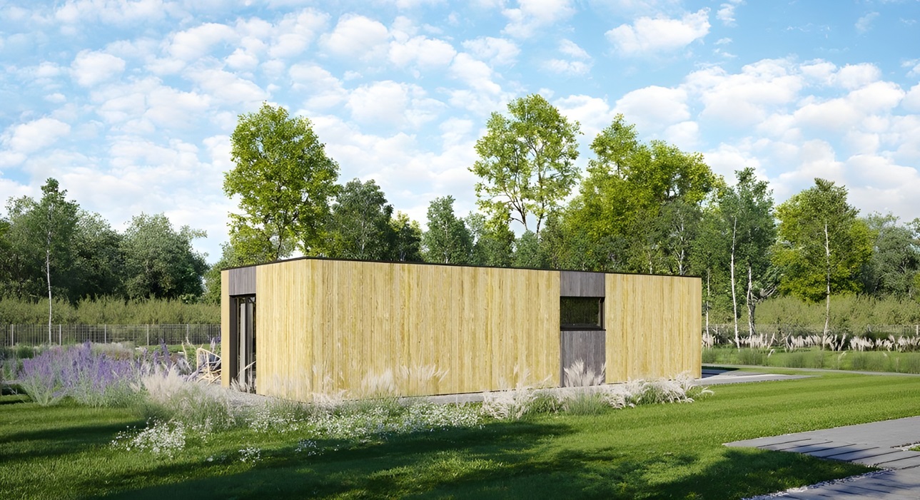 Holz Modulhaus kaufen in Österreich: Wählen Sie natürliche Materialien für Ihr neues Zuhause.